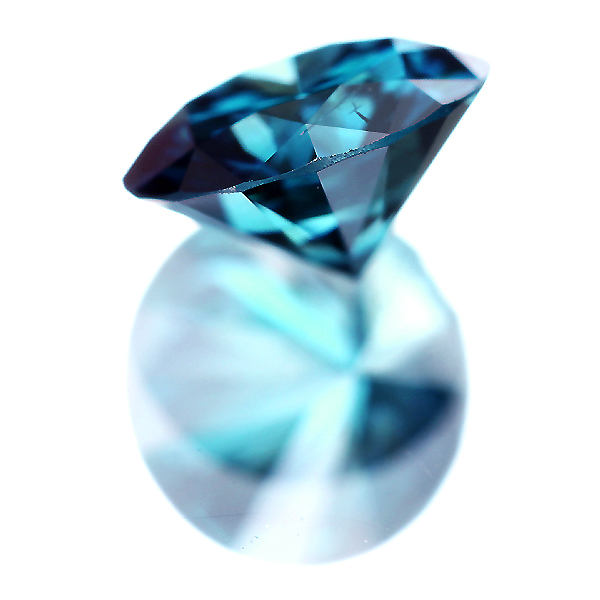 jewel planet 公式サイト / 0.555ct Fancy Deep Green Blue SI2 ブルーダイヤモンドルース  (※人為的照射)※中央宝石研究所ソーティングシート付