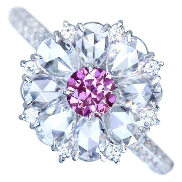 jewel planet 公式サイト / 【HANDMADE】PT950 アーガイル産ピンクダイヤモンド(アーガイル刻印入) 0.290ct
