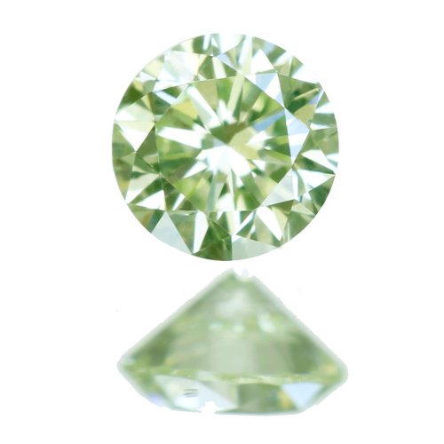 0.043ct LIGHT.GREEN,SI1,RB グリーンダイヤモンドルース素材天然石