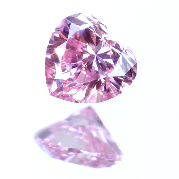 Jewel Planet 公式サイト 特別価格 ピンクダイヤモンド ルース 0 072ct ハートシェイプ ピンクダイヤ ファンシーインテンス ピンク