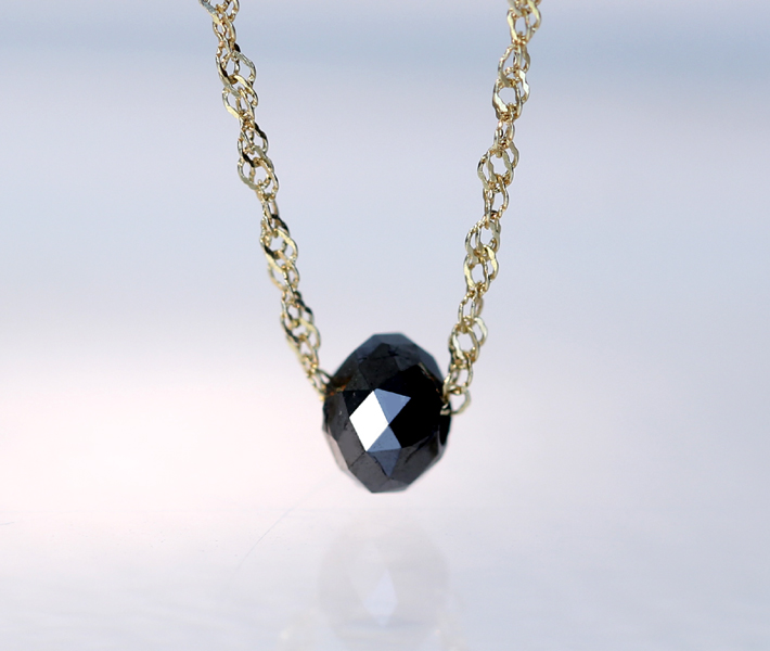 ネックレスK18 ブラックダイヤモンド 20.00ct ネックレス