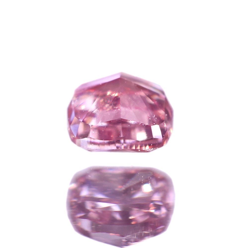 【代行販売】天然ピンクダイヤモンド 0.101ct FANCY INTENSE PURPLISH PINK VS1 ルース [AGTソーティング付]
